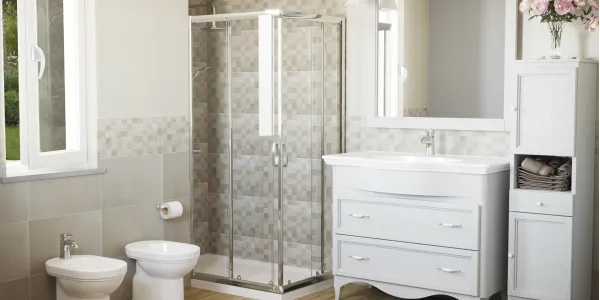 Ambientazione Bagno vintage