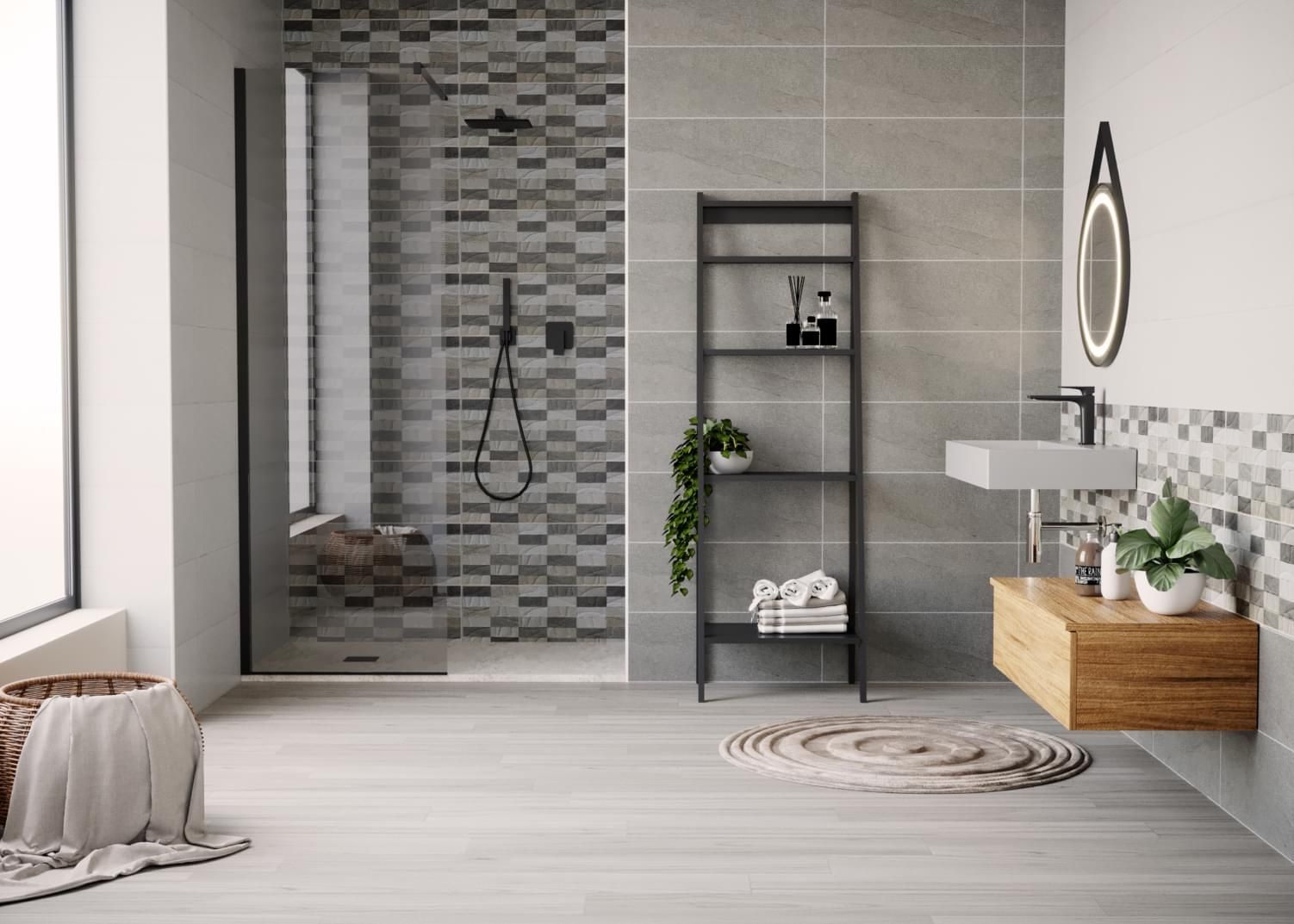 Ambientazione Industrial per bagno - - Pronto Hobby Brico Ambientazione Industrial per bagno