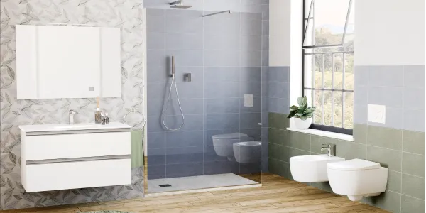 Ambientazione Easy Salvia per Bagno
